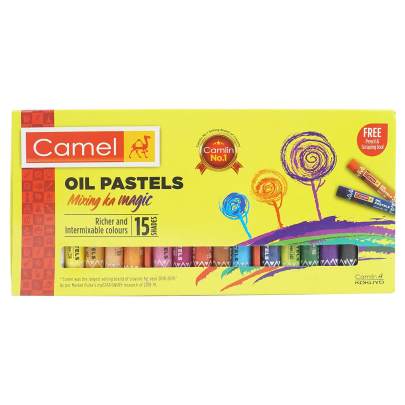 Camlin Oil Pastel - 15 S BOX PACKING