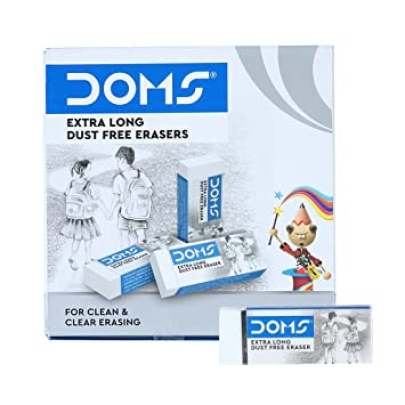 Doms Non Dust Eraser (Big)-20 PIECE